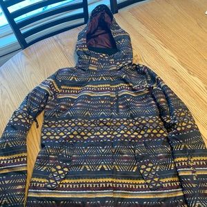 Roxy Multicolor Patterned Ski Jacket